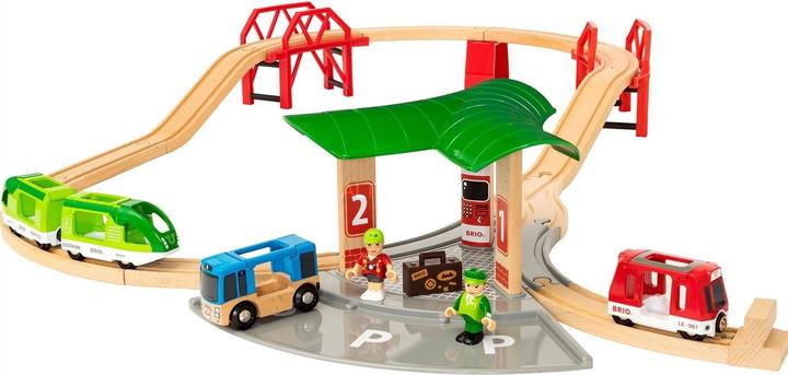 Image du produit Brio Train de passagers avec gare routière