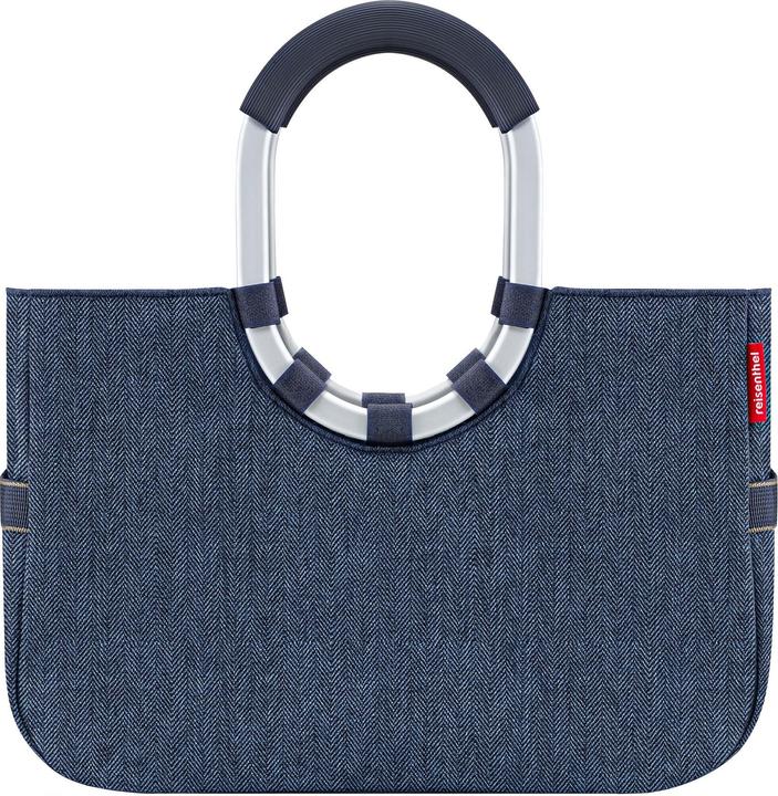 Produktbild reisenthel Einkaufskorb Loopshopper M Herringbone Dark Blue