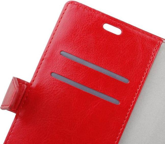 Produktbild MU Classic Crazy Horse Leder Bookcover Hülle (Motorola Moto X4)