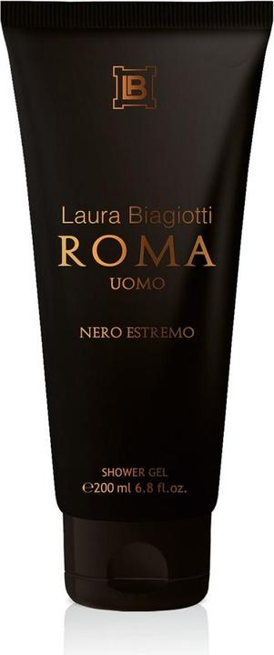 Laura Biagiotti Roma Uomo Nero Est Show Gel 200 ml x 3 Stk (200 ml)