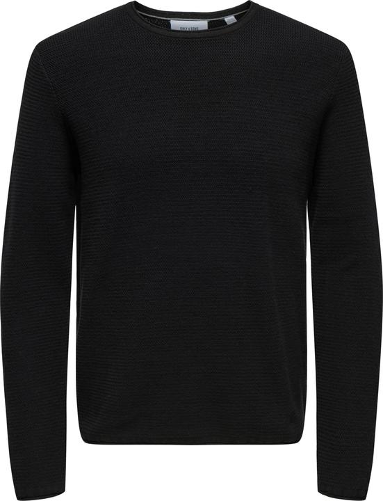 Only & Sons Normal geschnitten Rundhalsausschnitt Pullover Strickpullover