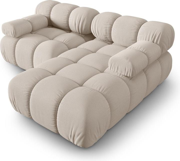 Actual product image Micadoni Modular Right Corner Sofa, "Bellis", 3 Seats, 188x155x70Made in Europe (Corner sofa)