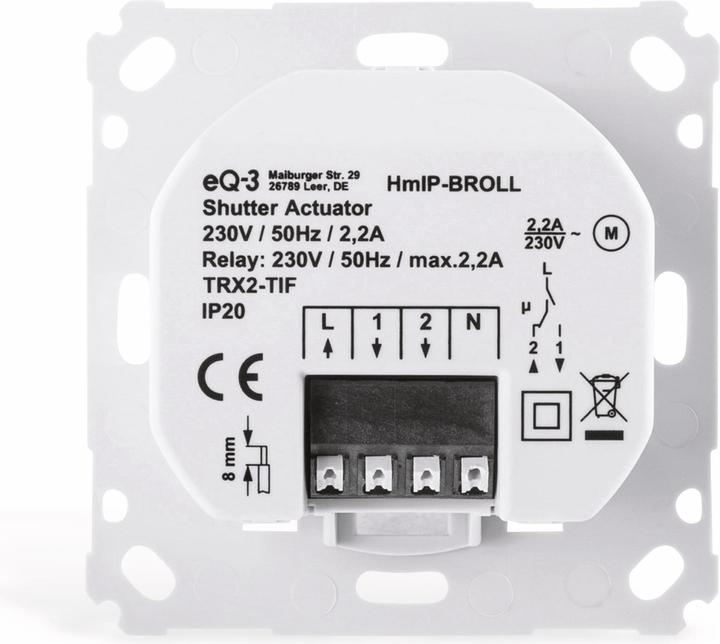 Image du produit EQ-3 Actionneur de volet roulant (Actionneur de volet)