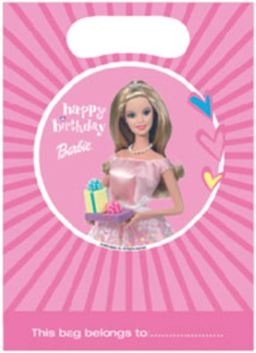 Produktbild Folat Barbie Mitgebseltüten: Kindergeburtstag Zubehör (Geschenkbox, 6 x)