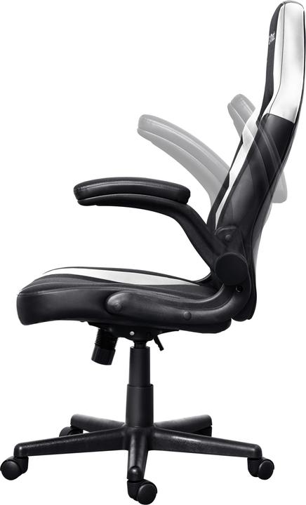 Produktbild Trust GXT 703W Riye Gaming-Stuhl Schwarz/Weiss
