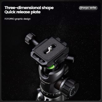 Immagine prodotto Fotopro Sherpa Max Carbon Tripod Grigio (Materiale sintetico)