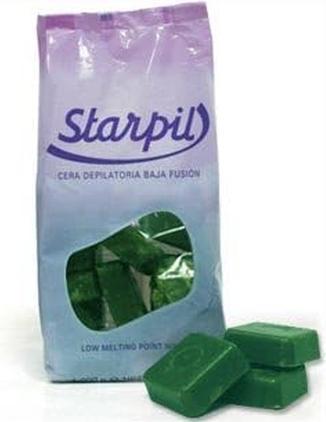 Actual product image Starpil Stripless Green Hard Wax Tablets 1kg