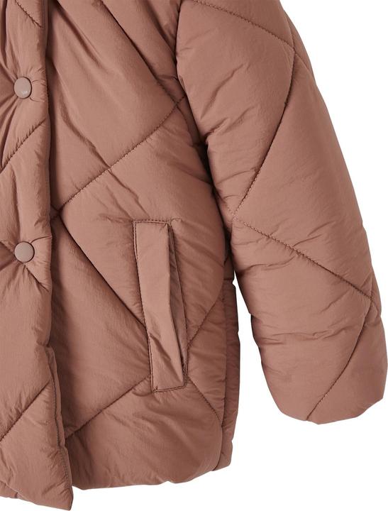 Produktbild Vertbaudet Mädchen Kapuzen-Steppjacke mit Teddyfleece-Futter, Wattierung Recycling-Polyester (86)
