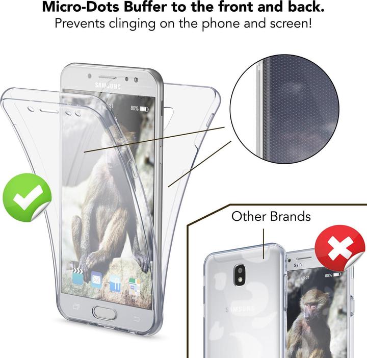 Produktbild Nalia 360 Grad Handyhülle (Samsung Galaxy J3 (2017))