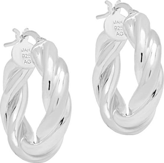 Image du produit Candy Créoles Shea, argent sterling 925 (Argent sterling 925)