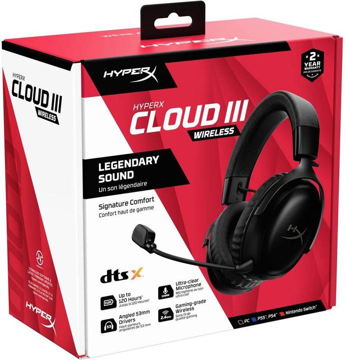 Actual product image HyperX Cloud III (Wireless)