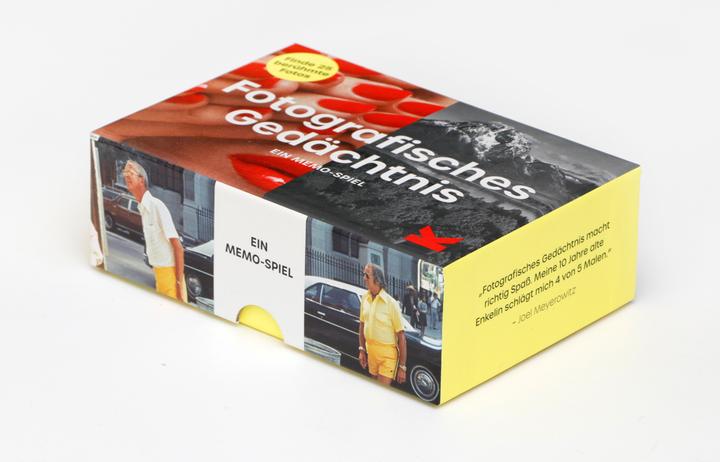 Produktbild 441883 - Fotografisches Gedächtnis - Kartenspiel, 2+ Spieler, ab 8 Jahren (DE-Ausgabe) (Deutsch)