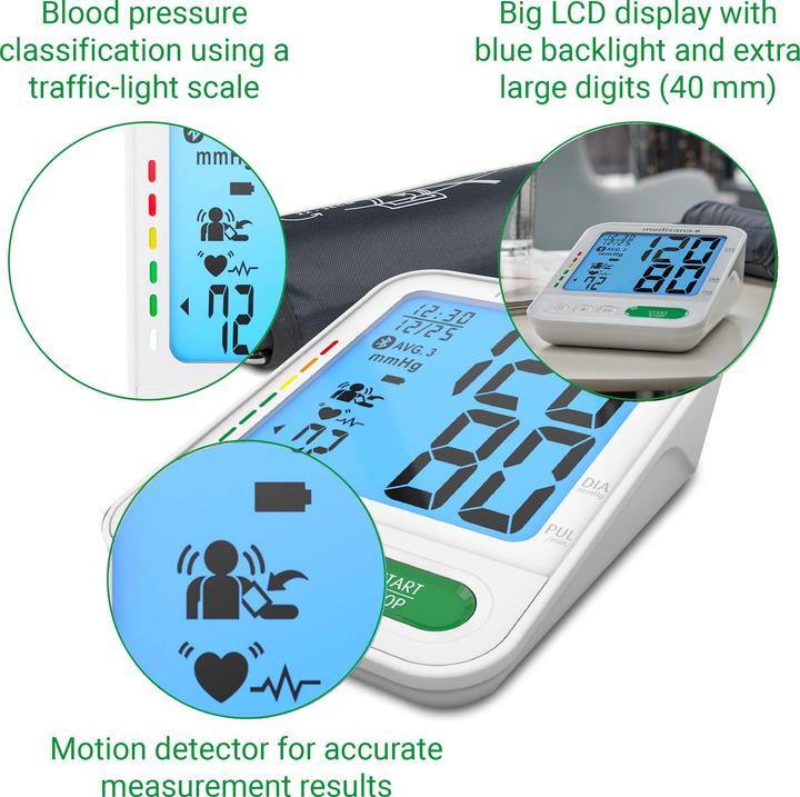 Produktbild Medisana BU 584 connect Oberarm-Blutdruckmessgerät (Blutdruckmessgerät Oberarm)