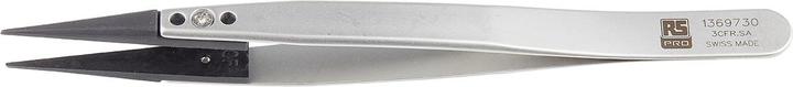 Actual product image Rs Pro Plastic replaceable tip tweezers 130mm.