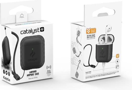 Produktbild Catalyst Airpods Lanyard Case Stealth Black (Kopfhörer Hülle)