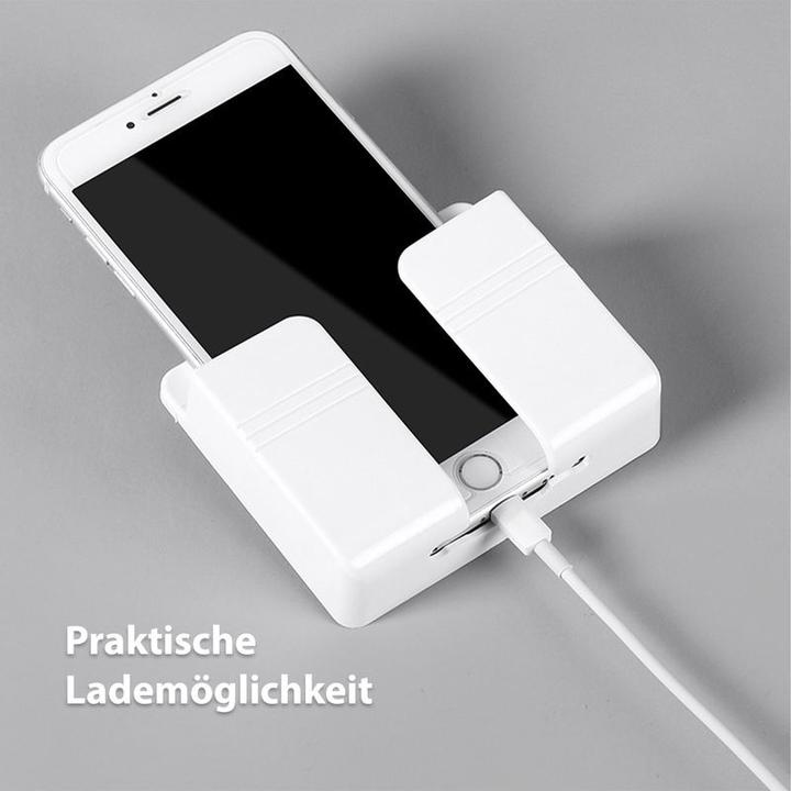 Produktbild Hermex Handy Halter Aufbewahrung Ladestation Smartphone Wandhalterung
