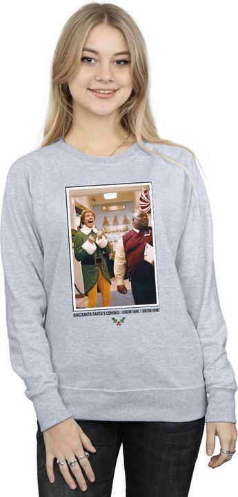 Immagine prodotto Elf OMG Santa Photo Felpa Donna (XL)