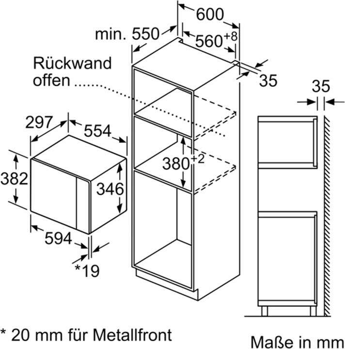Image du produit Bosch Hausgeräte BFL524MB0