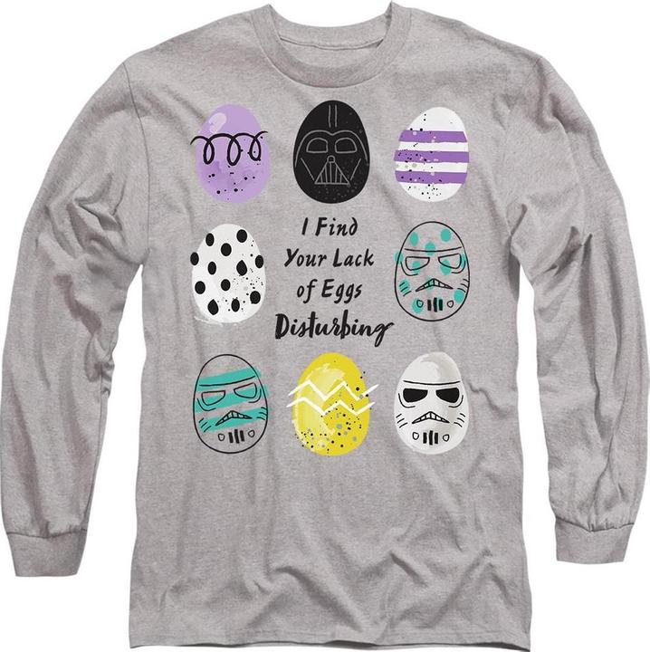 Image du produit Star Wars - T-shirt YOUR LACK OF EASTER EGGS DISTURBING - Adulte (L)