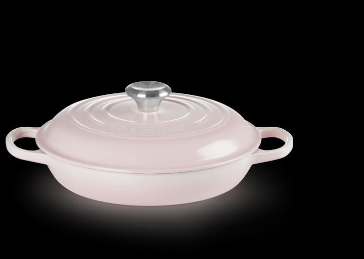Produktbild Le Creuset Gourmet-Profitopf Signature Ø 26cm, rund (26 cm, Bräter + Schmortopf, Gusseisen, Emaille)