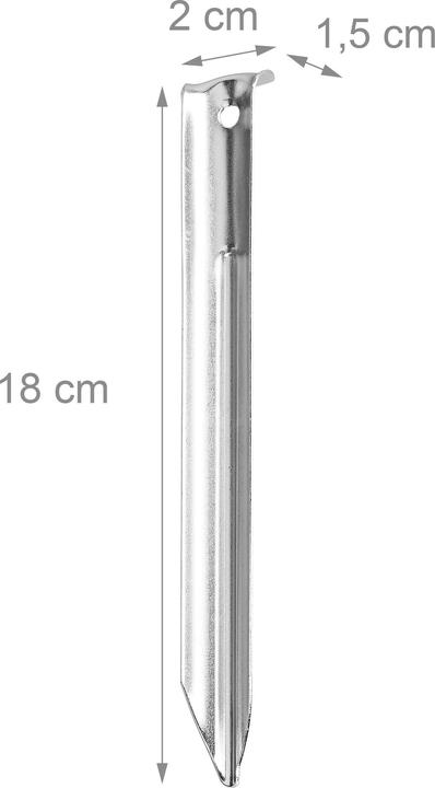 Actual product image Relaxdays 50x tent pegs
