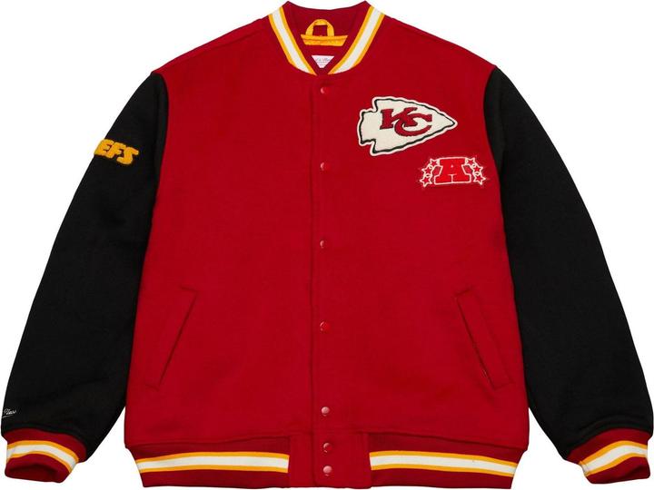 Produktbild Mitchell & Ness M&N Legacy Varsity Wool Jacke - NFL Kansas City Chiefs - S (S)