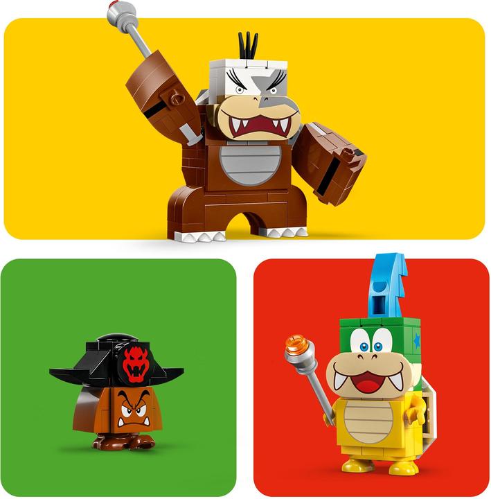 Image du produit LEGO 71427 Super Mario Larry et les galères aériennes de Morton - Kit d'extension (71427, LEGO Super Mario)