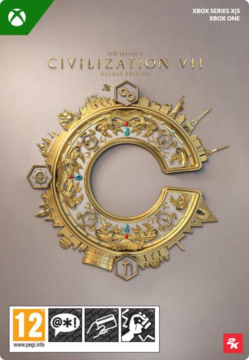 Produktbild Microsoft Xbox Sid Meiers Civilization VII: Deluxe Edition Download Code (Xbox Series X, Xbox One X, Xbox One S, Xbox Series S)