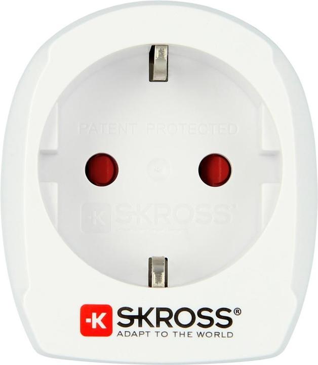 Produktbild Skross Reisestecker Europe to USA (Bulk Ware) weiss