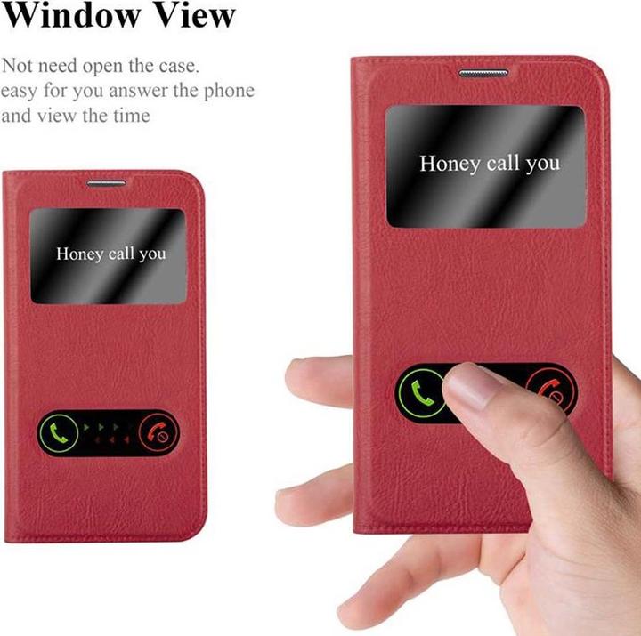 Produktbild Cadorabo Book mit View Doppelfenster Cover (Samsung Galaxy Note 3 Neo)