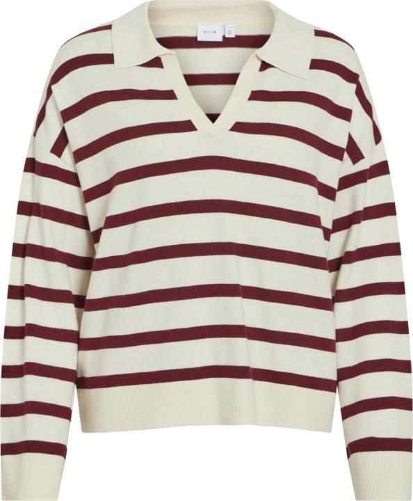 Image du produit Vila Pull-over en maille rayée (S)