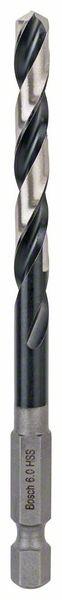 Actual product image Bosch Professional Zubehör HSS twist drill with hexagonal shank. 5.5 x 57 x 98 mm. Pack of 1 (5.50 millimetres)