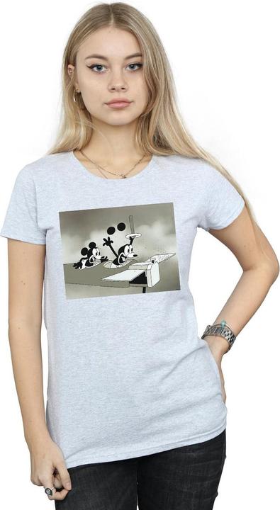 Immagine prodotto Disney Mickey Mouse Crazy Pilot Maglietta Donna (S)
