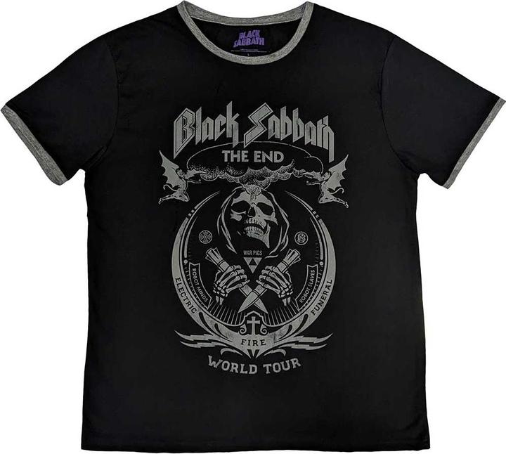 Black Sabbath The End Mushroom Cloud Ringer (S)