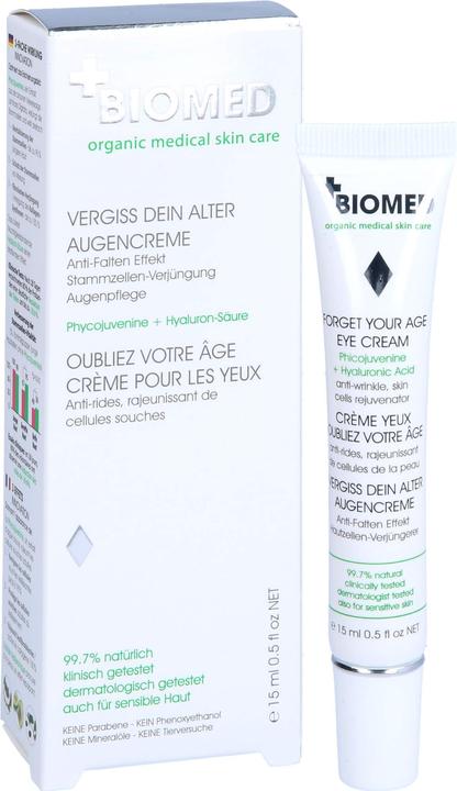Actual product image Biomed Forget Your Age Eye Care Cream (Crème, 15 ml)