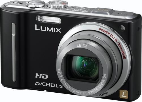Panasonic Lumix TZ10, 12MPixel, 12xWW-Zoom, GPS, Schwarz (1/2,3'')