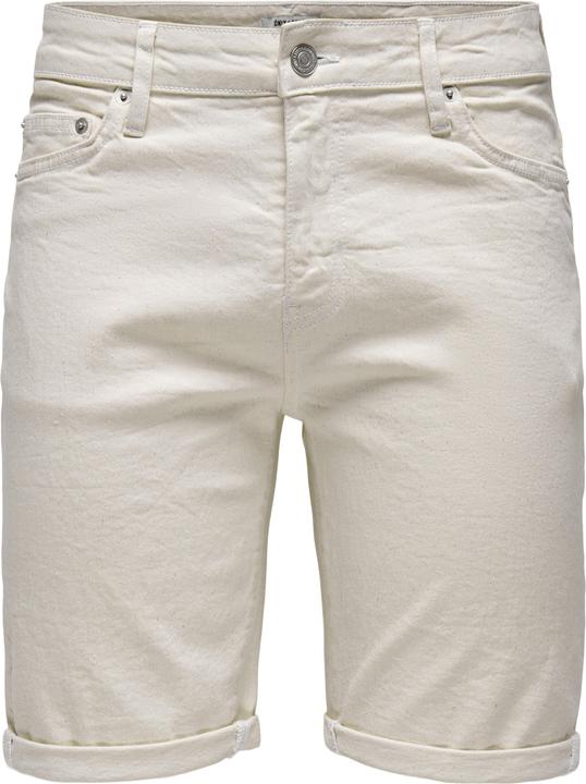 Image du produit Only & Sons ONSPLY Mittlere Taille Normal geschnitten Shorts Jeans-Shorts (XXL)