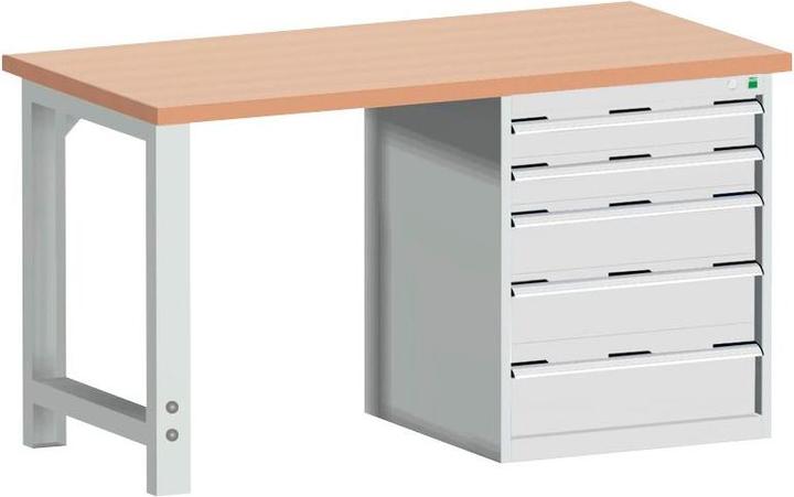 Actual product image Bott Workbench cubio W-1578-2.9 (150 cm, 75 cm)