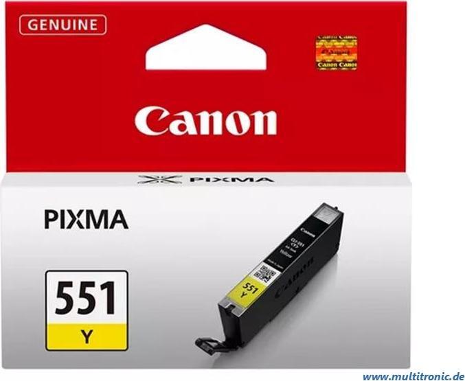 Actual product image Canon Cli-551y XL (Y)
