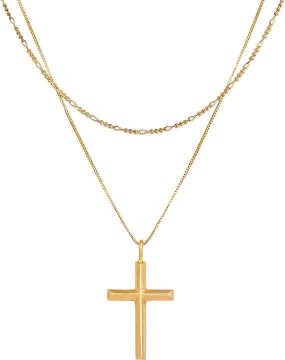 Produktbild Kuzzoi Kreuz, Layer (925er Sterling Silber, 50 - 55 cm)