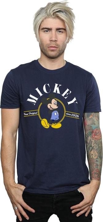 Actual product image Disney Mens Mickey Mouse True Original T-Shirt (L)