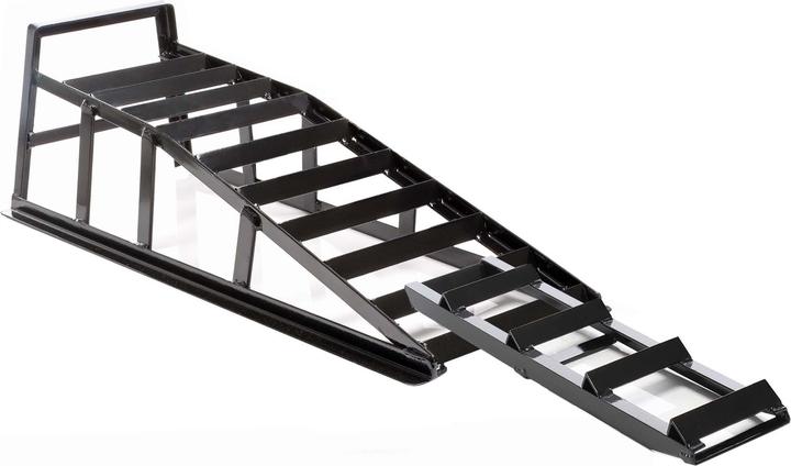 Produktbild Wiltec Set 2x Auffahrrampe 2t/Paar Auffahrschiene Verladerampe + Verlängerung