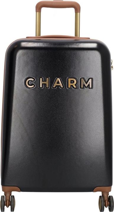Charm Charme London Travel Trolleys Schwarz (Handgepäck (bis 50l))