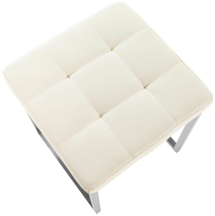 Produktbild Swisshandel24 2er Set Sitzhocker Barci, creme