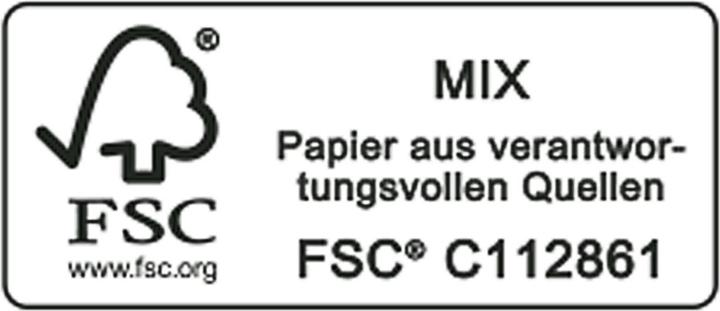 Produktbild Idena Kladde A6 kariert schwarz rot FSC-Mix (A5, Kariert, Harter Einband)