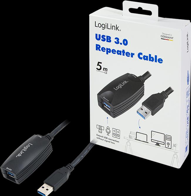 Actual product image LogiLink USB A - A (5 m, USB 3.2 Gen 1)
