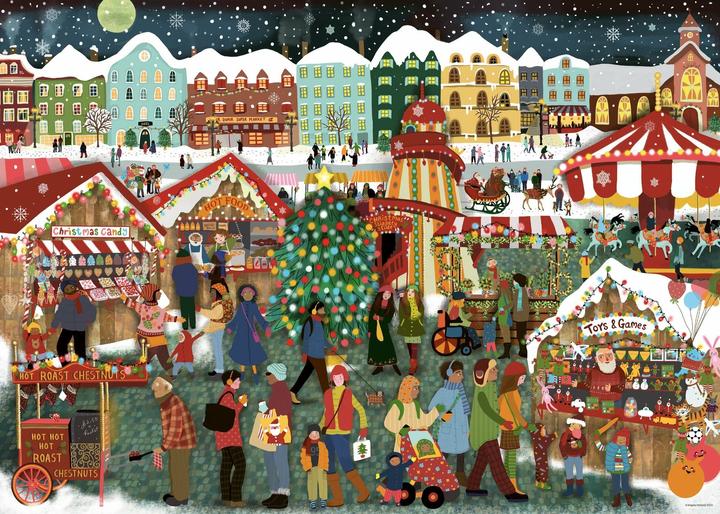 Produktbild Ravensburger 1000 Piece Jigsaw Puzzle - Christmas Market (1000 Teile)