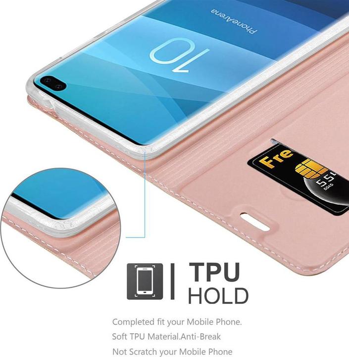 Produktbild Cadorabo Book Classy Style Cover (Samsung Galaxy S10+)