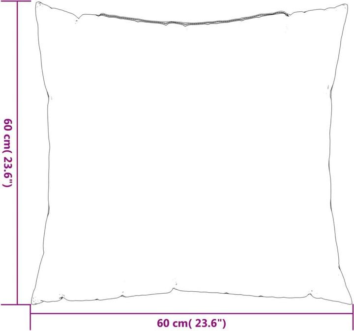 Produktbild VidaXL 10-tlg. Garten-Lounge-Set mit Kissen (60 x 60 cm)