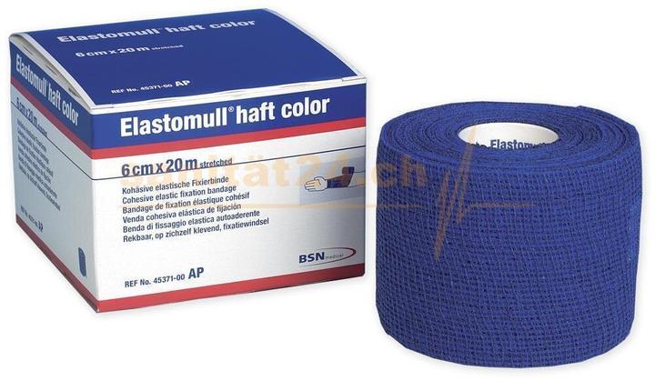 Produktbild BSN ELASTOMULL HAFT 20MX10CM color blau, 1 St BIN